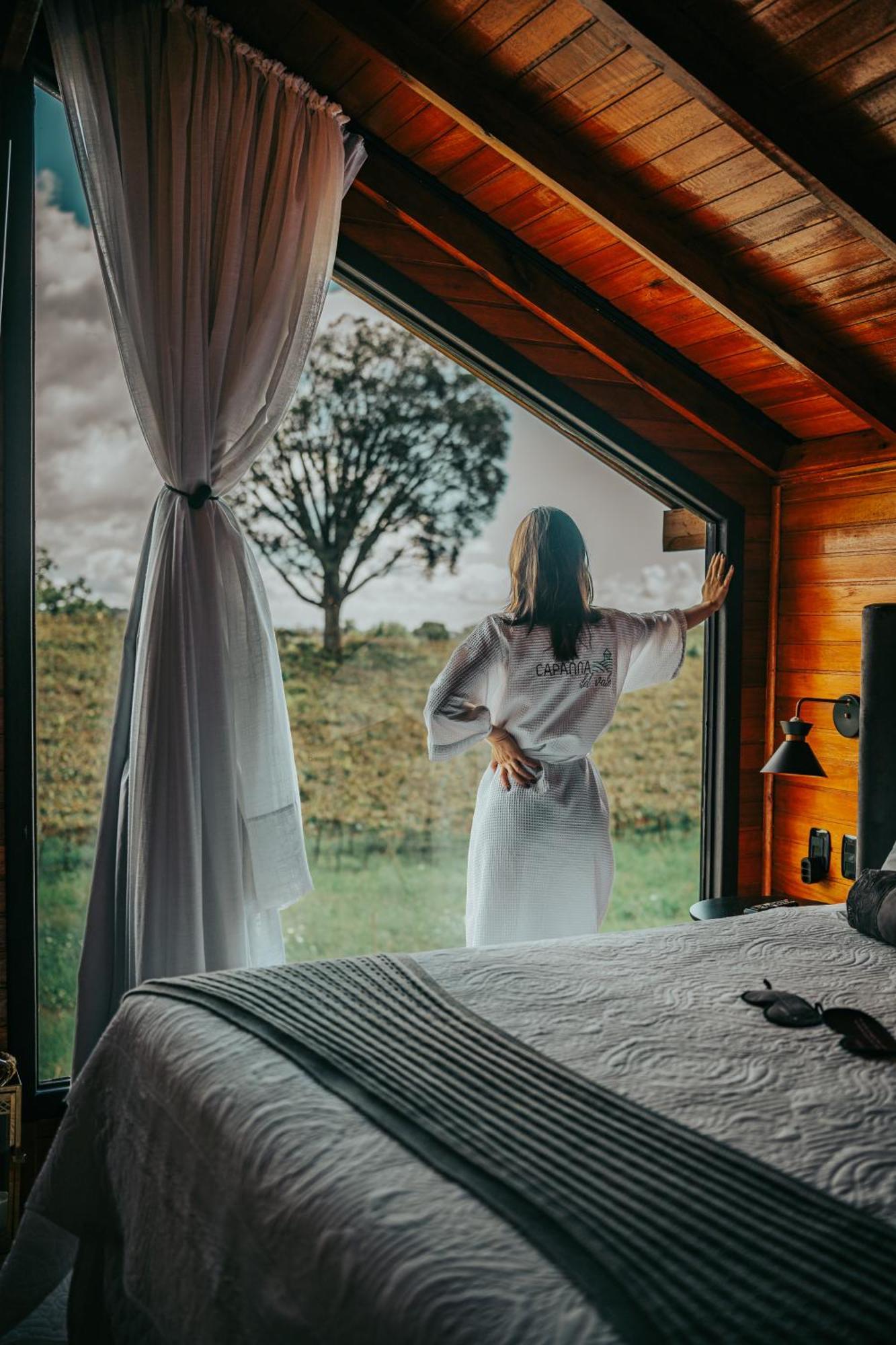 Capanna Del Vale - Um Refugio No Vale Dos Vinhedos Com Experiencia Exclusiva De Degustacao Na Vinicola Dom Candido Bento Gonçalves Eksteriør billede