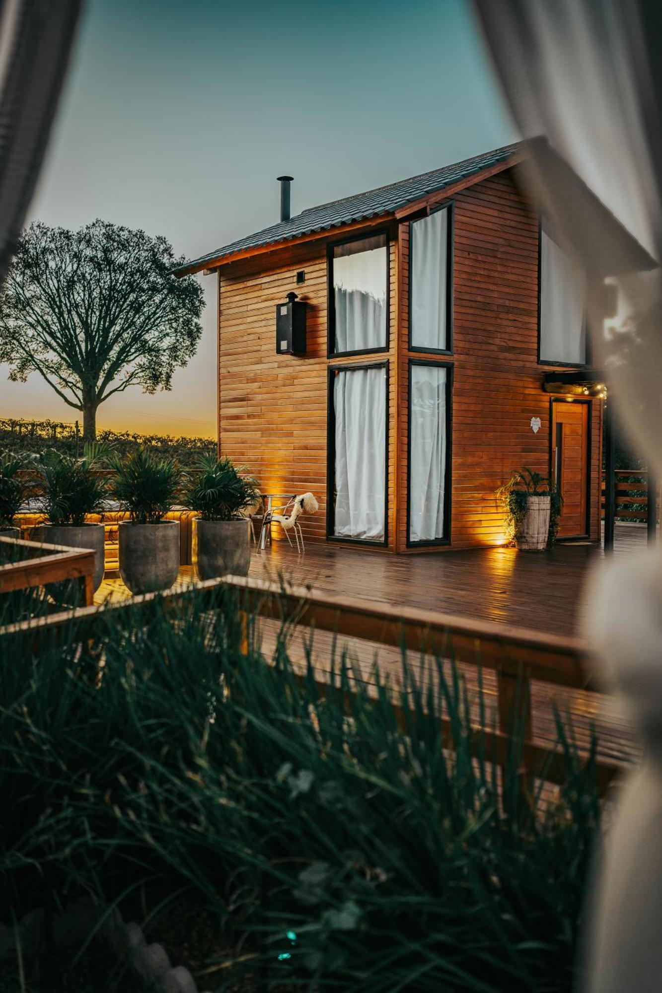 Capanna Del Vale - Um Refugio No Vale Dos Vinhedos Com Experiencia Exclusiva De Degustacao Na Vinicola Dom Candido Bento Gonçalves Eksteriør billede