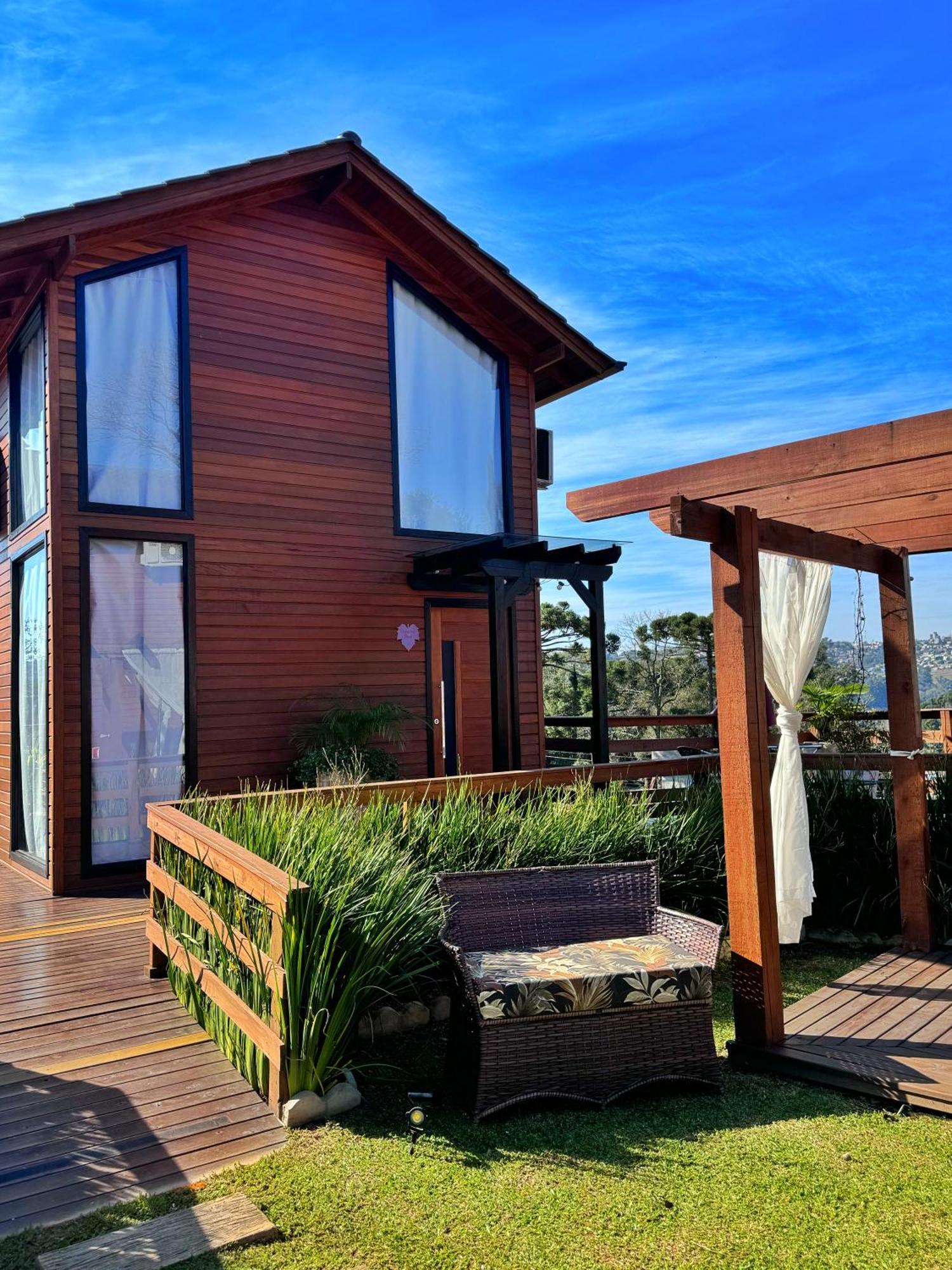 Capanna Del Vale - Um Refugio No Vale Dos Vinhedos Com Experiencia Exclusiva De Degustacao Na Vinicola Dom Candido Bento Gonçalves Eksteriør billede